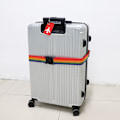 Miniatyrbilde 4 av 4: Sett med bagasjestropper og bagasjelapper, 2 bagasjestropper og 2 bagasjelapper rainbow color + yellow