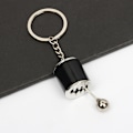 Miniatyrbillede 1 af 2: Automatisk gearstang nøglering, kreativ bilnøglering black