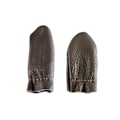 Miniatyrbillede 1 af 3: 2 stk. Tommelfingerbeskytter i Læder - Koeskinds Fingerbeskytter