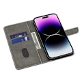 Miniatyrbillede 2 af 5: Kompatibel til iPhone 16 Pro Wallet Case Magnetisk Lås 3D Mønster Læder Telefon Cover