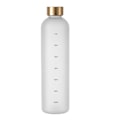 Pikkukuva 1 / 3: Vesipullo Ajan Merkinnällä 950 ml Motivoiva Uudelleenkäytettävä white