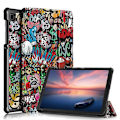 Miniatyrbillede 1 af 5: Etui til Samsung Galaxy Tab A7 lite 8.7\" Slankt beskyttelsescover med stativ og automatisk Sleep/Wake A7 Tablet Magnetisk Folio Cover