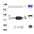 Miniatyrbild 5 av 5: AV-omvandlare CVBS-omvandlare AV till HDMI