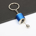 Miniatyrbillede 1 af 2: Automatisk gearstang nøglering, kreativ bilnøglering blue