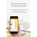 Miniatyrbild 4 av 8: Mini GPS-tracker Trådlös Bluetooth 5.0 Anti-förlorad Enhet Smart Locator Husdjursnyckel Plånbok Tracker med Nyckelring Svart
