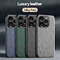 Miniatyrbillede 3 af 5: Magnetisk læder bagside telefoncover til iPhone 14