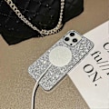 Pikkukuva 2 / 5: iPhone 13 Pro magneettikotelo TPU+PC Glitter Sparkling -galvanointi puhelinkuori