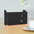 Miniatyrbillede 2 af 3: Wifi Router Hylde Organizer Vægmontering Set Top Box black