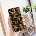 Miniatyrbild 2 av 5: iPhone 13 Pro Max Skal Sköldpadda Gepard Leopardtryck Sött Trendigt Djurmönster Design Flexibelt Mjukt TPU Skyddande Kvinnor Flickor Brun Stötsäker