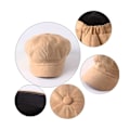 Miniatyrbillede 3 af 8: Pigehat Beret Uld Ottekantet Modehue (Sort)