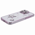 Pikkukuva 4 / 5: iPhone 16 Pro Max -kotelo, 3D Bling -tähdet, galvanointi, TPU, läpinäkyvä puhelinkotelo