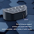 Miniatyrbillede 4 af 5: Universal hovedtelefonadapter med en controller stereoadapter white