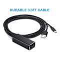 Miniatyrbild 3 av 7: Ethernet-adapterkabel för nätverksadapter