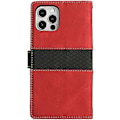 Miniatyrbild 1 av 5: Kompatibelt för iPhone 16 Pro Max Plånboksfodral, [Ställ][Handledsrem][Korthållare] TPU Inre Skyddande PU Läder Folio Flip Omslag Designat