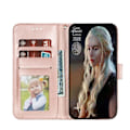 Miniatyrbillede 4 af 5: Blonde Blomst Læder Etui til iPhone 12 mini