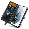 Miniatyrbillede 2 af 4: Læder telefoncover med livets træ-prægning til Samsung Galaxy S23 Ultra 5G