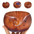 Pikkukuva 1 / 4: Puinen Lankakulhoteline 14cm-16cm