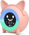 Børnevækkeur, Børns Søvntræningsvækkeur, Vågn Op Lys Digitalt Ur Søvntræner Natlysmaskine Lur Timer