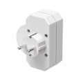 Miniatyrbilde 4 av 4: 3-veis multikontakt multiskjøte hvit