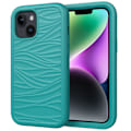 Miniatyrbilde 1 av 5: Silikon + PC-deksel for iPhone 15