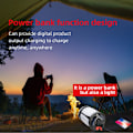 Miniatyrbild 6 av 6: USB-uppladdbar nödbelysning för camping, hopfällbar