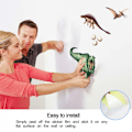 Miniatyrbild 6 av 7: Dinosaurie lysande väggdekaler, självhäftande DIY-dekaler