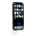 Miniatyrbillede 3 af 5: Håndledsrem Pung Læder Telefon Cover Til iPhone 14