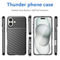 Pikkukuva 2 / 5: Thunderbolt TPU -puhelinkotelo iPhone 16 Plus -puhelimelle
