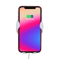 Miniatyrbillede 3 af 3: Automatisk fastspændings trådløs oplader mobiltelefonholder
