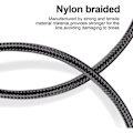 Miniatyrbild 2 av 4: Extra Stark Laddningskabel iPhone Svart 2 Meter Svart 2 Meter