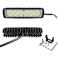 Miniatyrbilde 2 av 8: 4 x 18W LED arbeidslys, LED ekstra frontlykter
