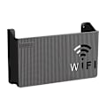 Miniatyrbild 1 av 3: WiFi-routerhylla, väggmonterad, för set-top box black