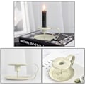 Miniatyrbilde 5 av 5: 2 stk vintage lysestaker, metall lysestake, Chambert