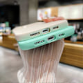 Miniatyrbild 3 av 4: Matt TPU-skal för iPhone 15 Pro Max, reptåligt, stöttåligt mobilskal