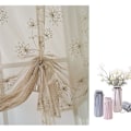 Miniatyrbilde 3 av 5: Polyester Blomstertrykk Drapering Korte Gardiner For Hjemmeinnredning