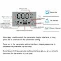 Pikkukuva 3 / 4: 100A 80A 50A 12V/24V auton aurinkopaneelin lataussäädin jännitteensäädin kaksois-USB