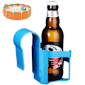 Miniatyrbilde 6 av 7: 4-pakks bassengkoppholder, hylle håndkleholder
