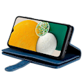 Miniatyrbillede 4 af 5: PU-læder telefoncover med lynlåspung og 9 kortlommer til Samsung Galaxy S25+