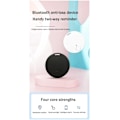 Miniatyrbild 3 av 8: Mini GPS-tracker Trådlös Bluetooth 5.0 Anti-förlorad Enhet Smart Locator Husdjursnyckel Plånbok Tracker med Nyckelring Svart