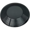 Miniatyrbild 2 av 5: Svart Plast Guldpanningspanna, Guldklumpbrytningspanna Grävflödesverktyg för Alluvial Guldbrytning Manuell Guldvaskning Guldpanningsfabrik