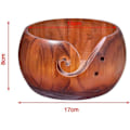 Pikkukuva 2 / 4: Puinen Lankakulhoteline 14cm-16cm