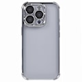 Pikkukuva 3 / 5: iPhone 16 Pro Max -kotelo, galvanointi, kirkas TPU-puhelinkuori linssikalvolla