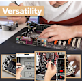 Miniatyrbild 5 av 9: Elektronikreparation Verktyg Precision Mini Skruvmejsel Set