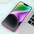 Pikkukuva 3 / 5: IPhone 14 Plus Gradient Starry silikonipuhelinkotelo linssikalvolla