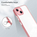 Pikkukuva 5 / 5: iPhone 15:lle 3-in-1 Kirkas TPU-väri PC-kehys puhelinkotelo