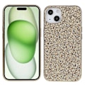 Pikkukuva 1 / 5: iPhone 15 -puhelimen kuori, galvanointikehys, TPU+PC-glitterikuori