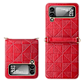 Pikkukuva 1 / 6: Puhelinkotelo ketjulla Galaxy Z Flip 3 5G:lle red