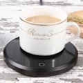 Miniatyrbillede 4 af 5: Kopvarmer Drikkevarevarmer Kaffevaremer Med En Elektrisk Varmeplade Til Te Kaffe Mælk Kaffevaremer Med Euro Stik Til Kontor Og Hjem