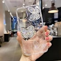 Pikkukuva 2 / 5: Butterfly TPU -puhelinkotelo iPhone 15 Plus -puhelimelle