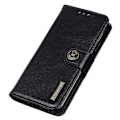 Miniatyrbillede 4 af 5: Læder telefoncover med pung til iPhone 16 Pro, tekstur af kohud